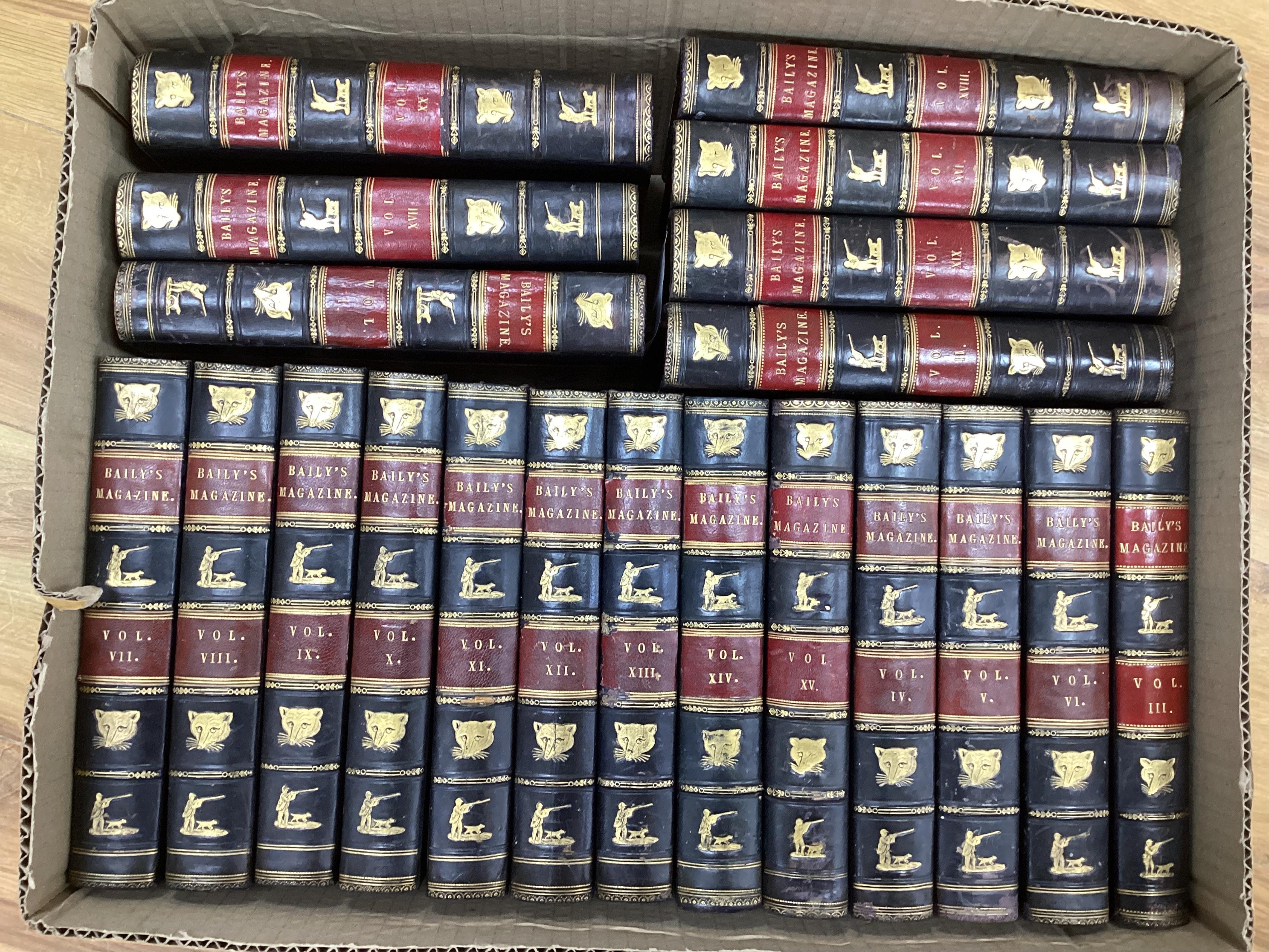 Bailey's Magazine: Sports and Pastimes. vols 1-20